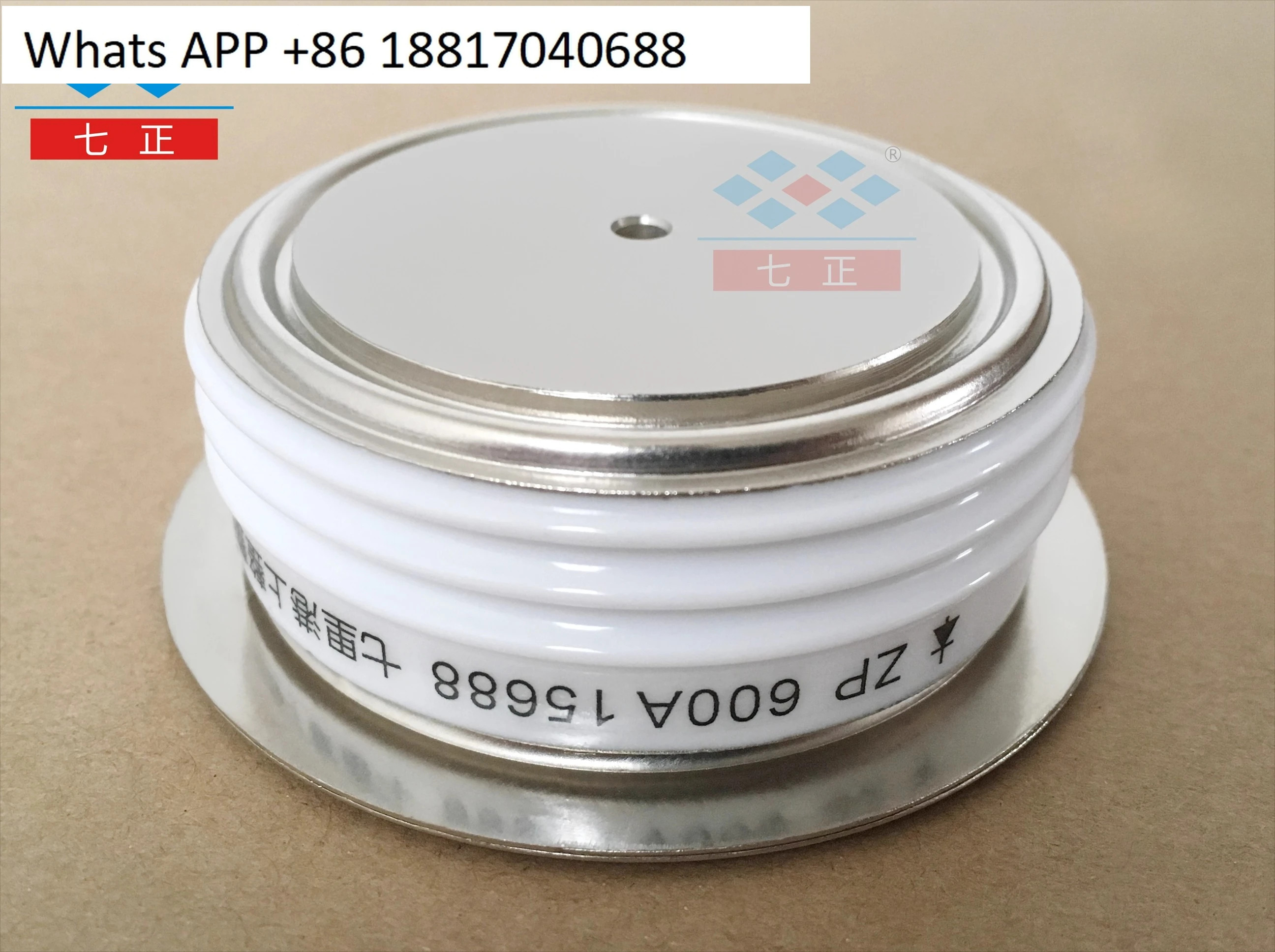 ZP600A ZP600A1600V 2CZ -16 볼록형 평판 정류관 다이오드 7개양극