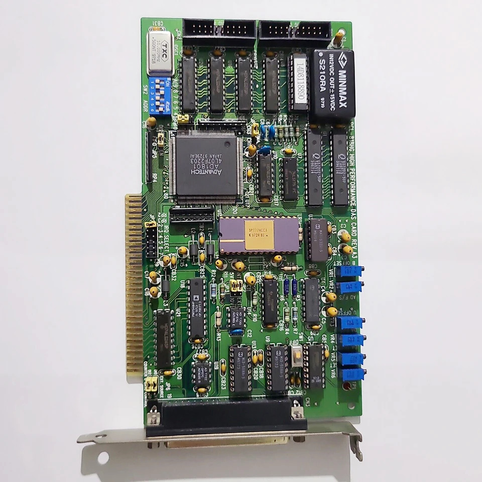 Advantech 고성능 DAS 카드 PCL-818HG REV A3 데이터 캡처 16 채널 ISA