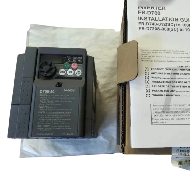 새 FR-D740-050SC-EC 인버터