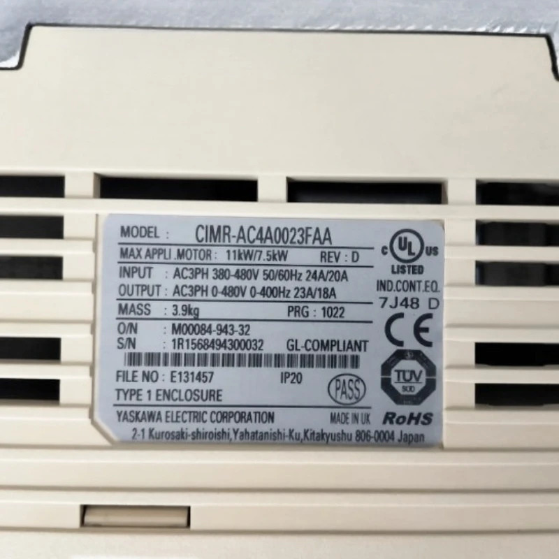 새 CIMR-AC4A0023FAA Yaskawa 인버터