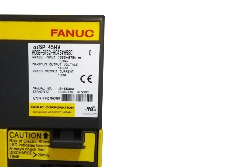 Fanuc Ac 서보 드라이브 A06B-6152-H045 CNC 기계앰프 모듈 H580