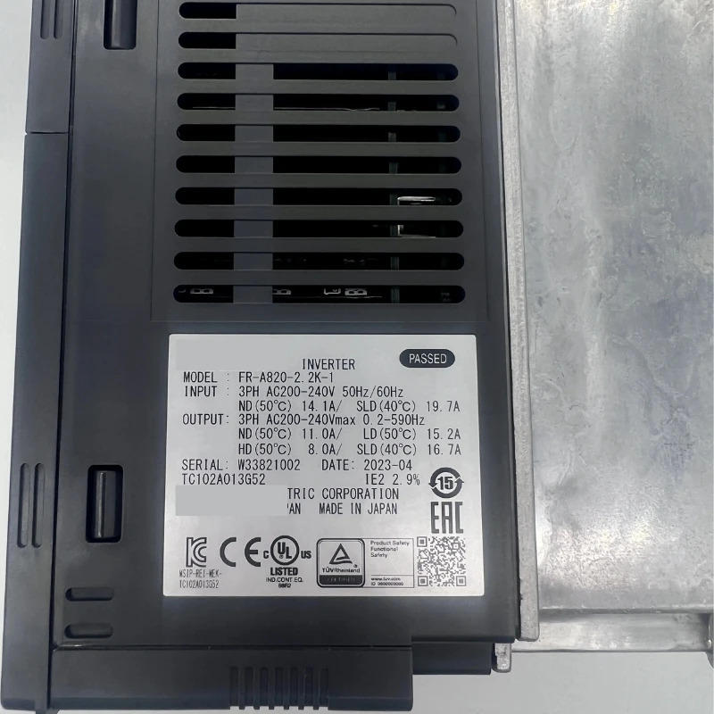 새 FR-A820-2.2K-1 인버터