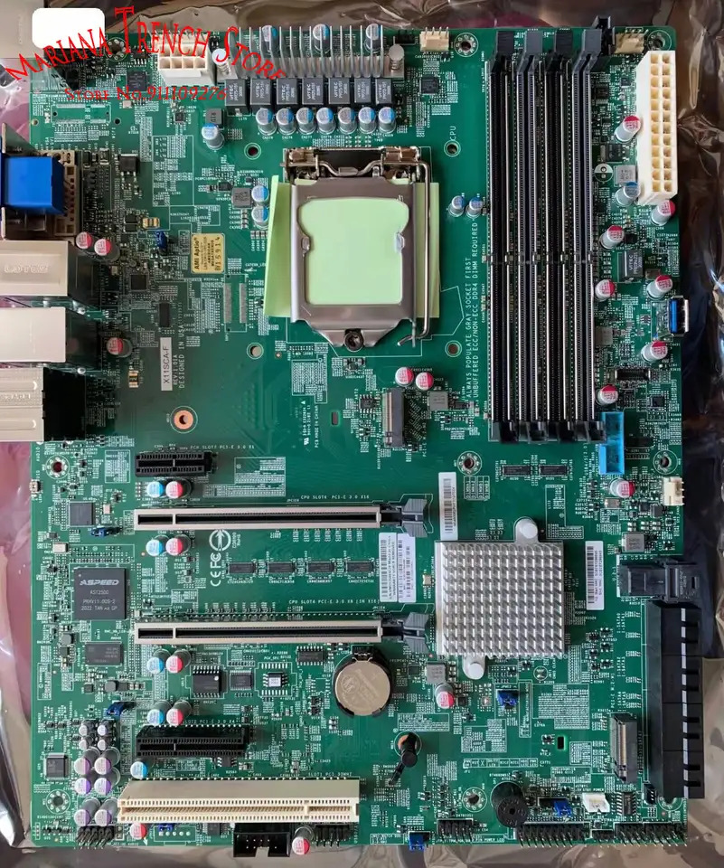 슈퍼마이크로 마더보드X11SCA-F 코어 i3 i5 i7 i9 제온 E-2100 E-2200 시리즈 LGA-1151 DDR4 PCI-E 3.0 8 세대 9