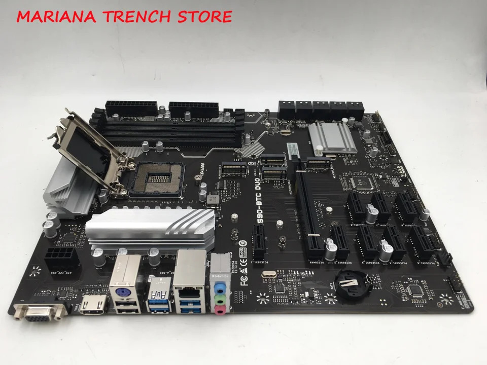 바이오마더보드TZ590-BTC DUO 소켓 1200세대 11 세대 코어 프로세서 DDR4 PCIe 3.0 USB 3.2 M.2 SATA3 6 Gb/s