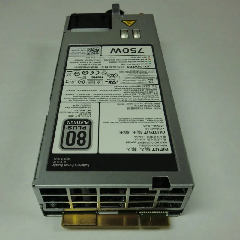 Power edge R720/R620/R520/T620/R820/R920 750W PSU 전원공급장치 N30P9 CWKMX 79RDR 5NF18 6W2PW 오리지널 신