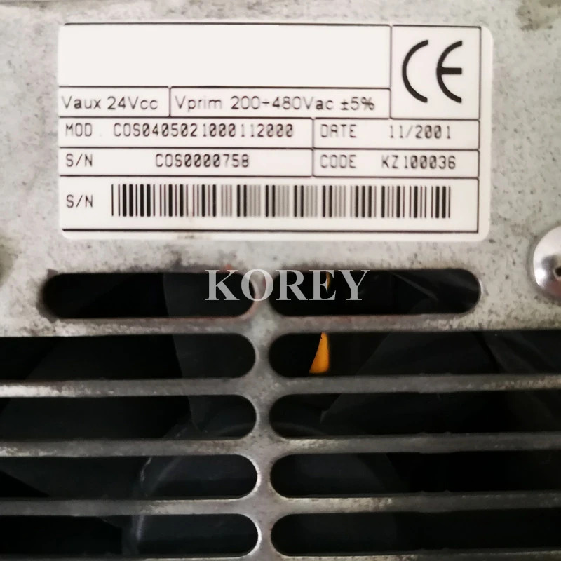 MOS 1000 서보 드라이버 09XX021300112010 KZ100039 0405021000112000 KZ100036