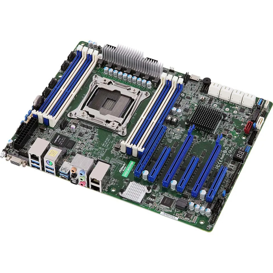 ASRock호환 워크스테이션 마더보드C422WS/IPMI 단일 CPU 슬롯 LGA2066 DDR4 Skylake-W