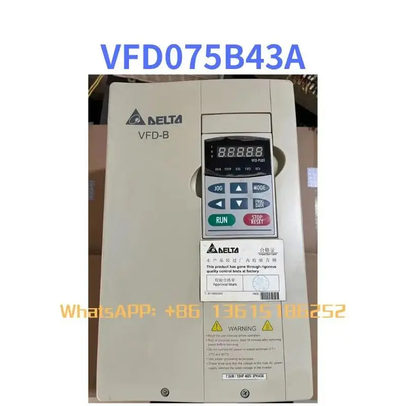 리퍼 인버터 기능 OK VFD075B43A 7.5kW