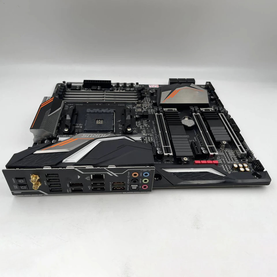 소켓 AM4 64GB DDR4 PCI-E 3.0 데스크탑 마더보드 G-i-g-a-b-y-t-e GA X470 AORUS GNG 7 WIFI용