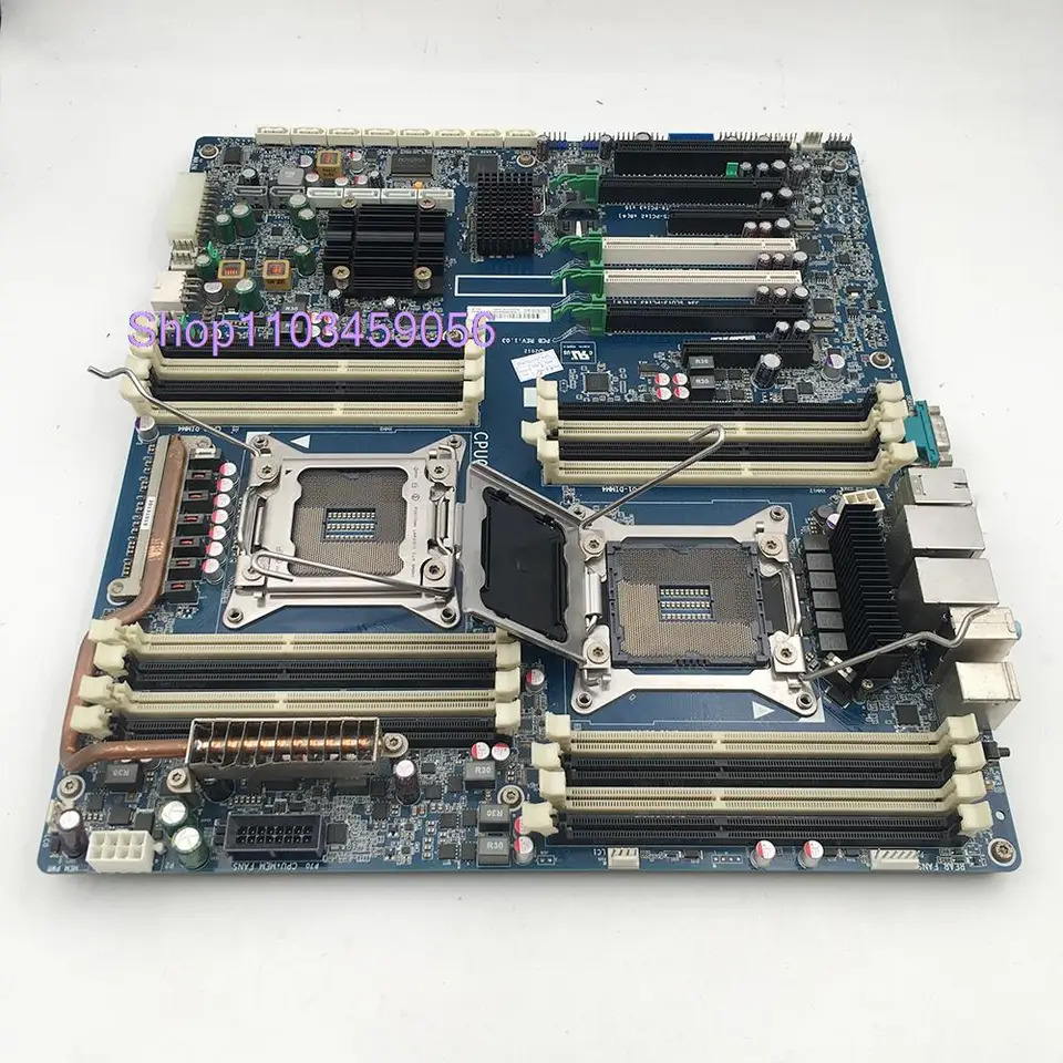 hp호환 Z820 워크스테이션 마더보드 618266-003 지지대 V2 CPU708610-001
