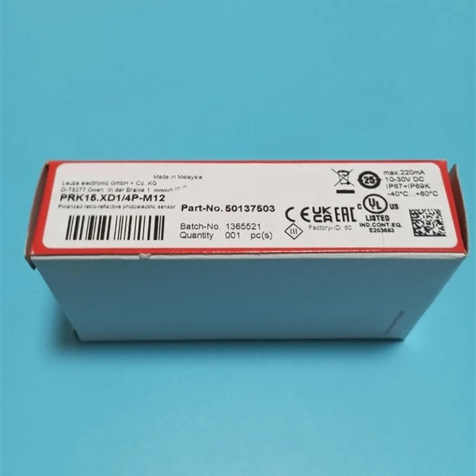 Leuze 센서 50137503 PRK15. XD1/4P-M12