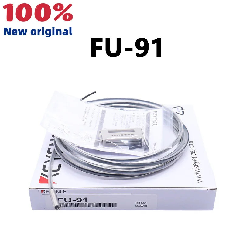 새 원본 FU-91 반사형 KEYENCE 광섬유센서 환영