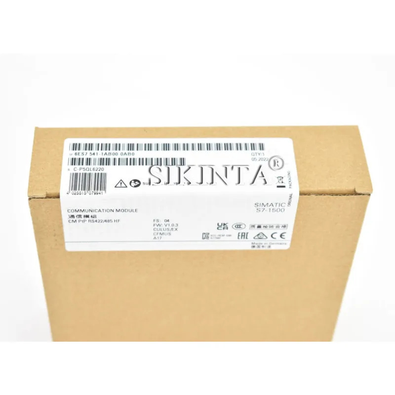 S7-1500 6ES7541-1AB00-0AB0 PLC 통신 모듈 완전히 리퍼