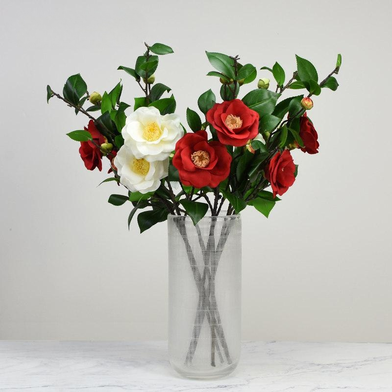 빈티지 모조화 소품 인테리어 꽃꽂이재료 장식용꽃 조화꽃꽂이 인조 꽃장식 생화같은 - 상세 이미지 2