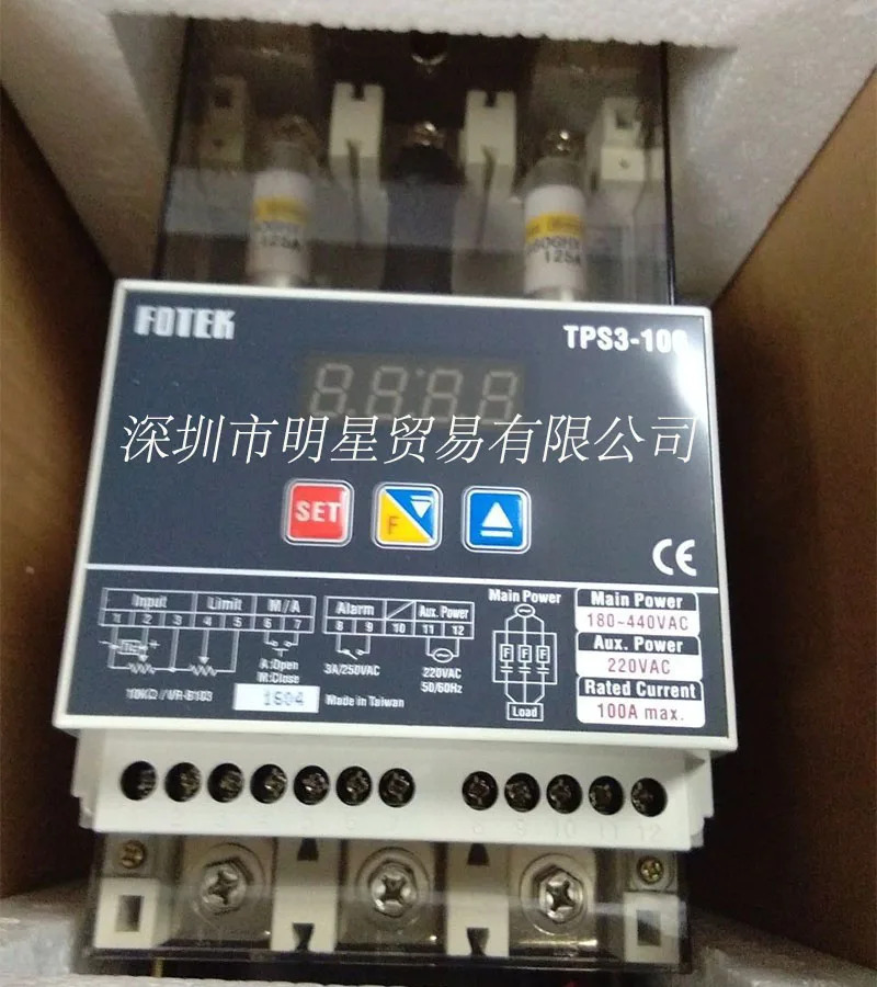 FOTEK 대만 TPS3-100 3상3 선 전원 조정기 원 페널티 10