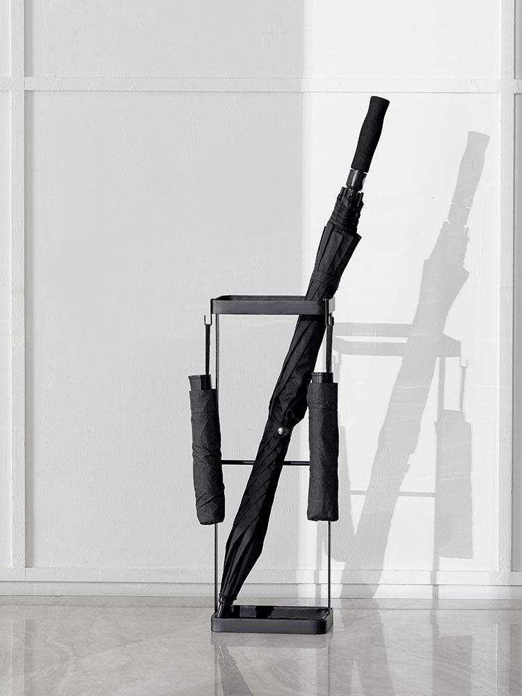 철제 거치대 슬림 블랙 스탠드 선반 받침대 매장용 - 상세 이미지 2