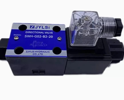 ZJYLSI 단방향 전자기 방향 밸브 SWH-G02-B2-20 220V 24V SWH-G02-B2-10