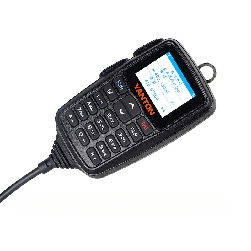 Poc 네트워크 IP 25W 차량트랜시버 4G 젤로 ptt UHf Vhf 라디오 Tm-7700d