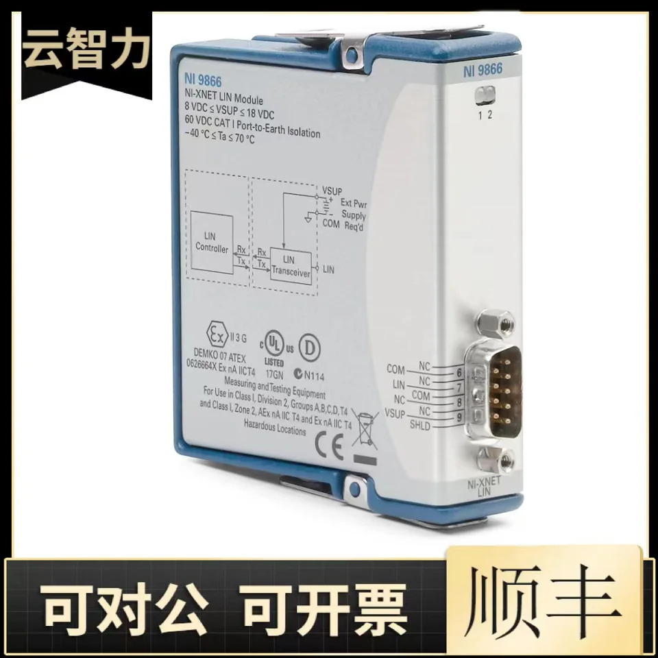 NI-9924 DSUB 와이어링 터미널 25 핀 781922-01 신