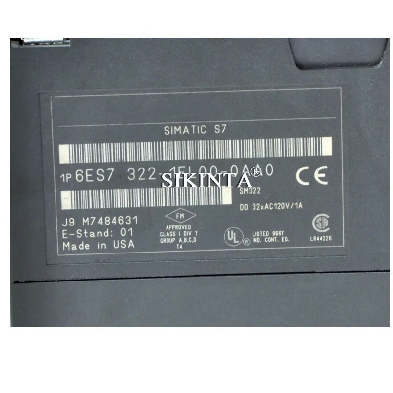 SM322 SIMATIC S7-300 6ES7322-1CF80-0AA0 6ES7322-1EH01-0AA0 6ES7322-1EL00-0AA0 디지털 출력 모듈 완전 리퍼