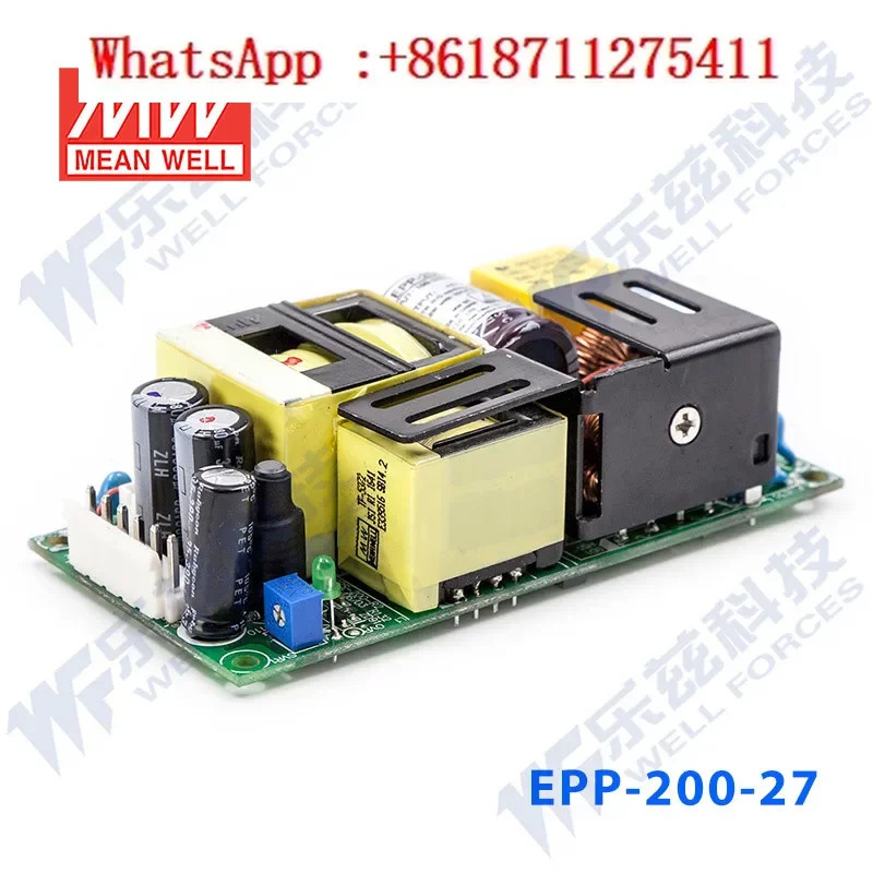 Mingwei EPP-200-27 전원공급장치 기판 PCB 베어 보드 DC PFC 전압 조정기 대만 27V7.5A 200W