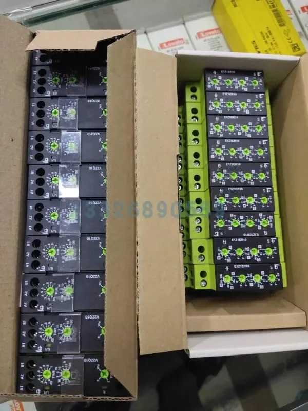 오리지널 D6DQ 타임 릴레이 V2ZQ10 신