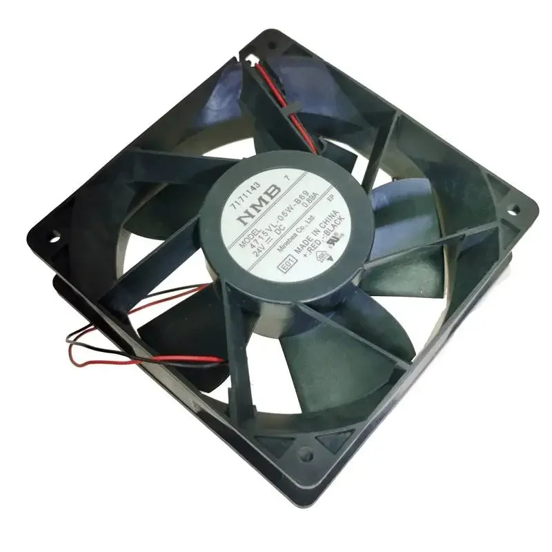 NMB-MAT 3 선 서버 냉각팬 4715VL-05W-B69 E01 DC 24V 0.89A mm