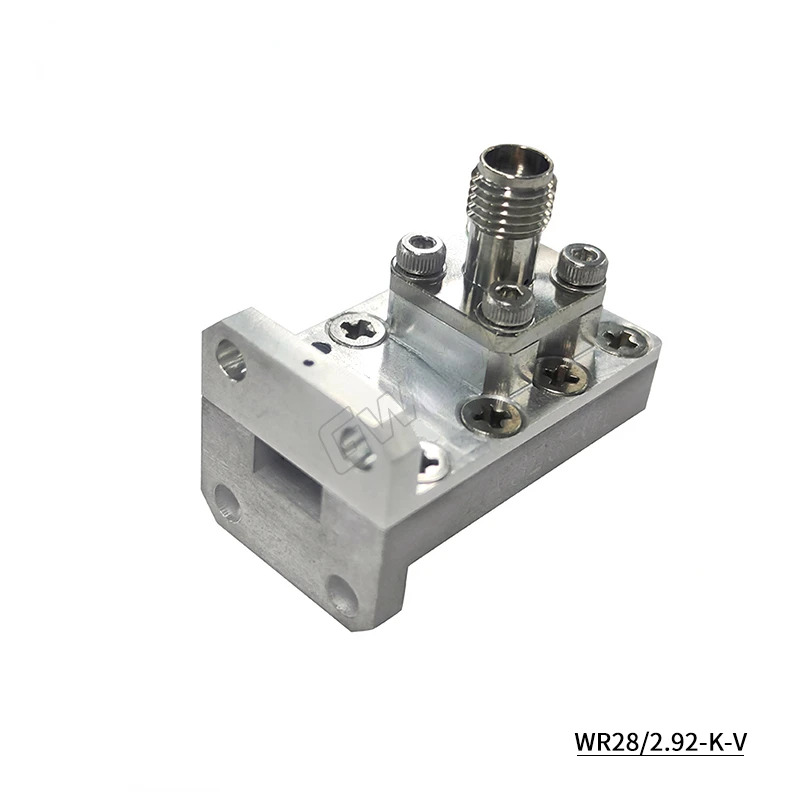 -2.92mm 암 직각 웨이브 가이드 동축 변환기 WR28 26.5-40GHz