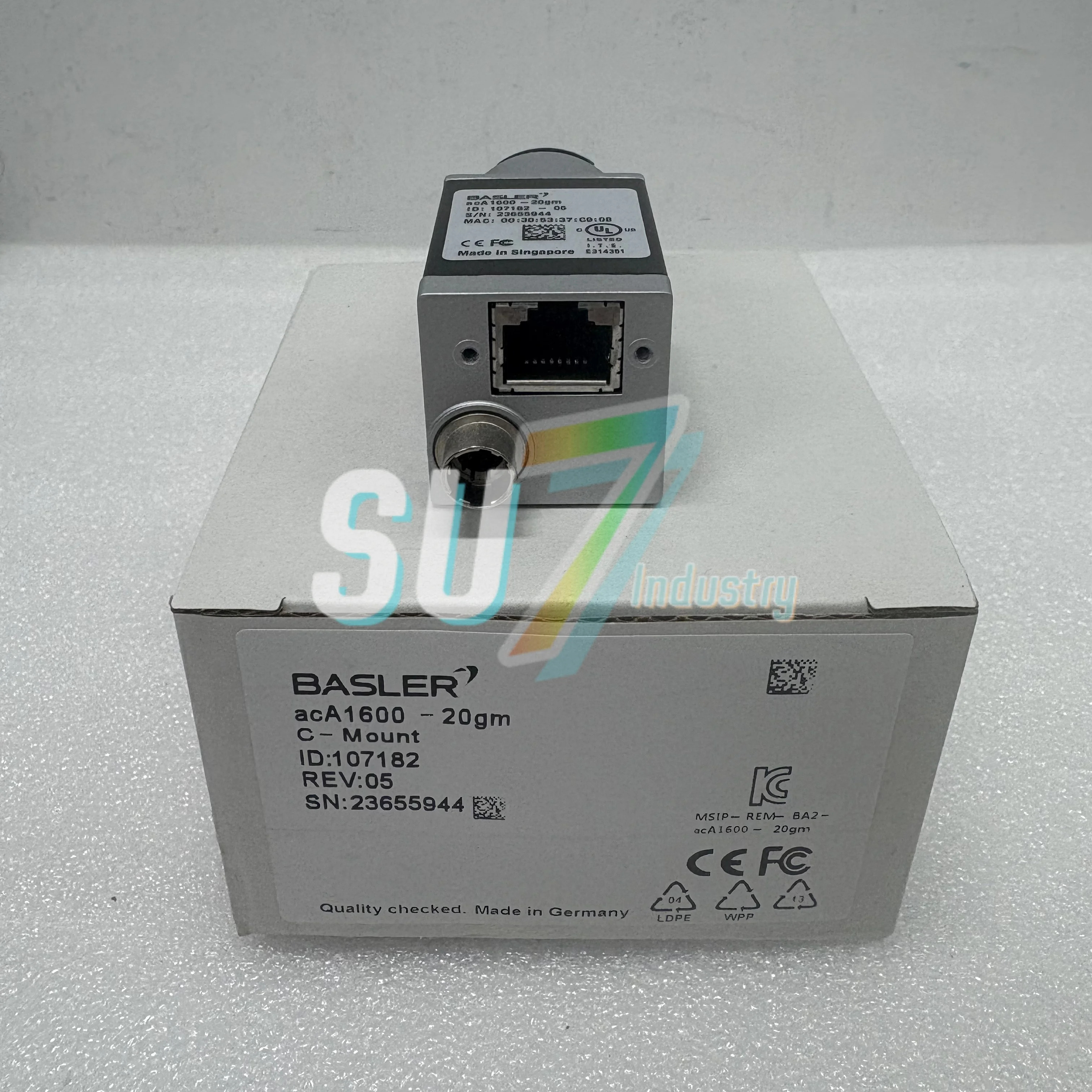 산업카메라 acA1600-20GM호환
