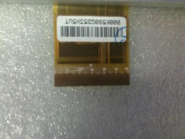 오리지널 LCD 스크린 CLAA070MA0 온다 VI20W 60 병렬 케이블 4 3 7 인치 신