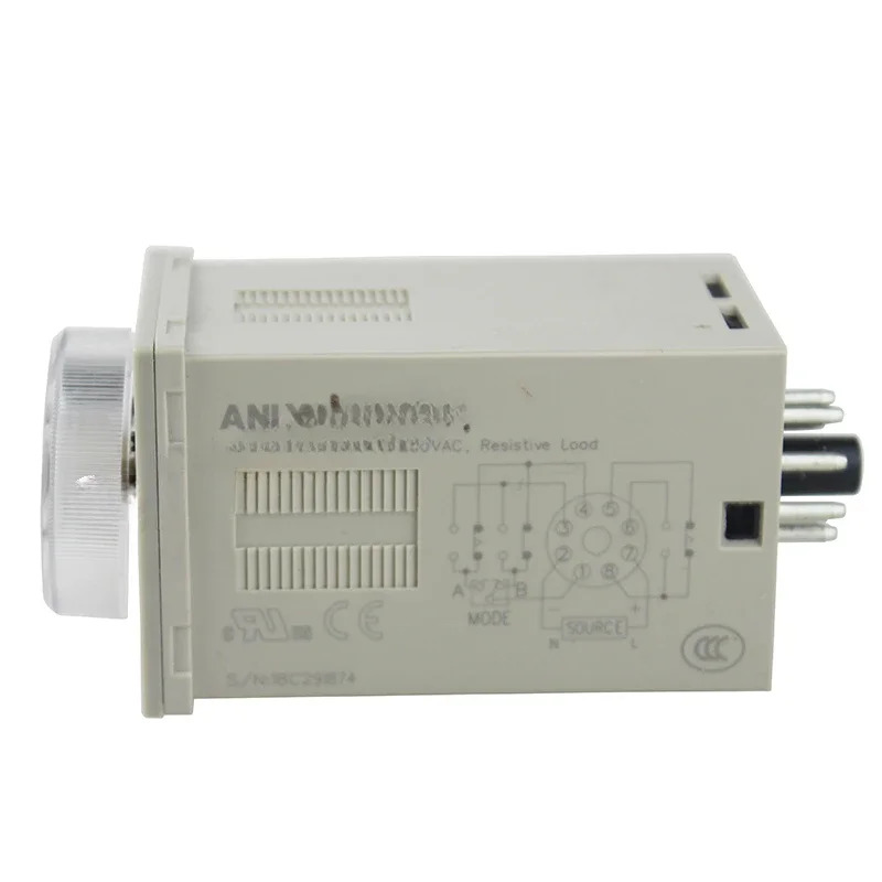 오리지널 AH5N AC / DC24-240V 릴레이 타이머 1S-600H ANLY