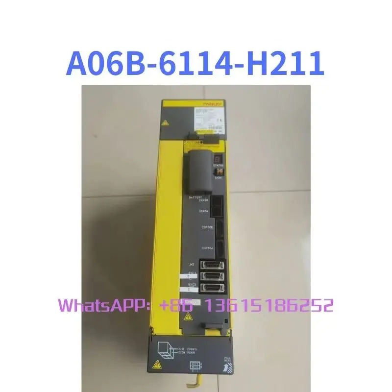 A06B-6114-H211 리퍼 드라이브 실행 기능 OK