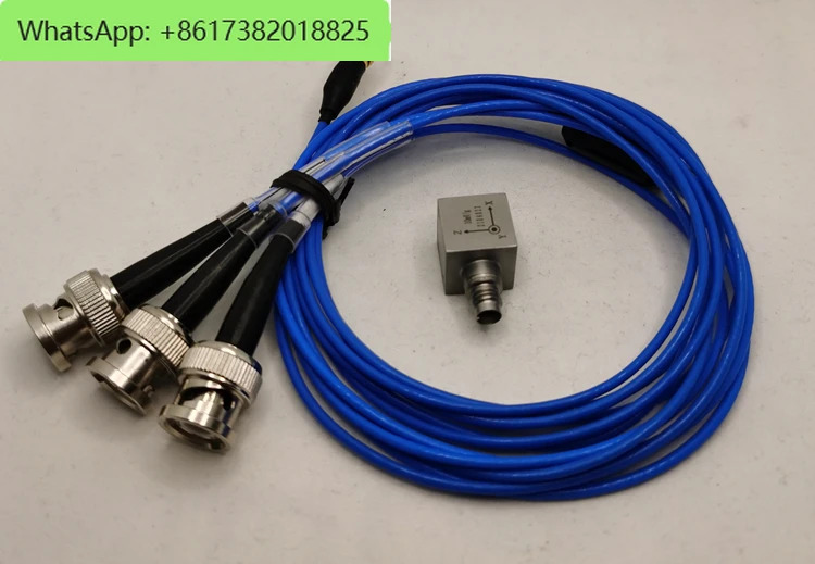 IEPE 3축 가속도 센서 모듈 PCB 산업압전 3방향 진동 가속도계 라충전