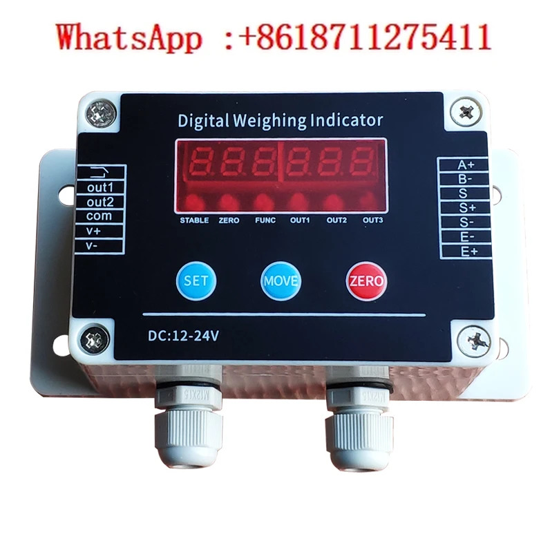 485 인터페이스 Modbus 통신 기기 헤드 스위치 릴레이 출력을 갖춘 계량 전송 표시기