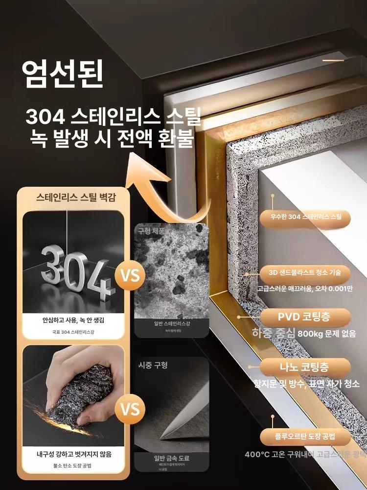 매립형 휴지걸이 벽면 벽걸이 화장실 욕실 거치대 티슈 화장지걸이 업소용 페이퍼타올 - 상세 이미지 5