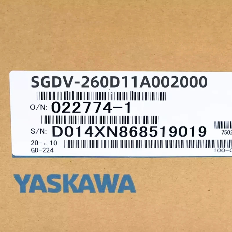 SGDV-260D11A 002000 Yaskawa 서보 드라이브
