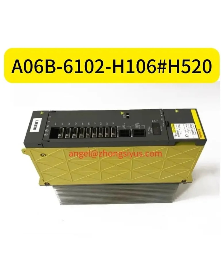 A06B-6102-H106 H520 Fanuc 서보 드라이브 증폭기 모듈 CNC 기계리퍼 완료