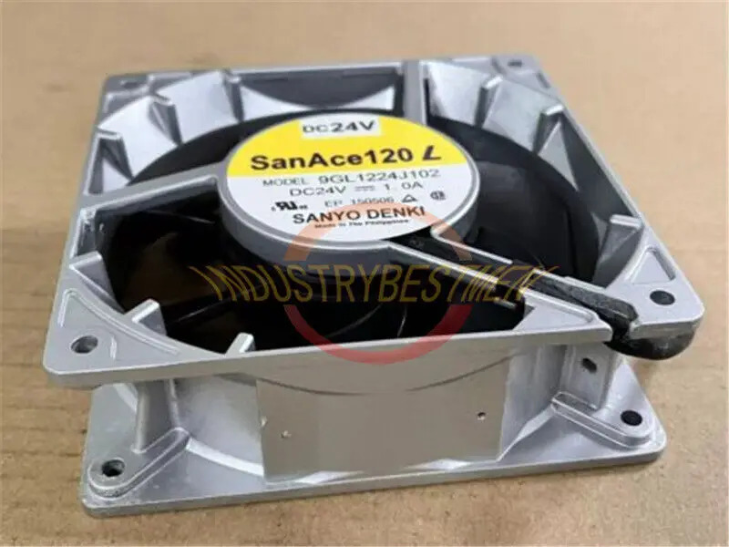 ONE SANYO 알루미늄프레임 냉각팬 9GL1224J102 12038 24V 1.0A 120mm 신