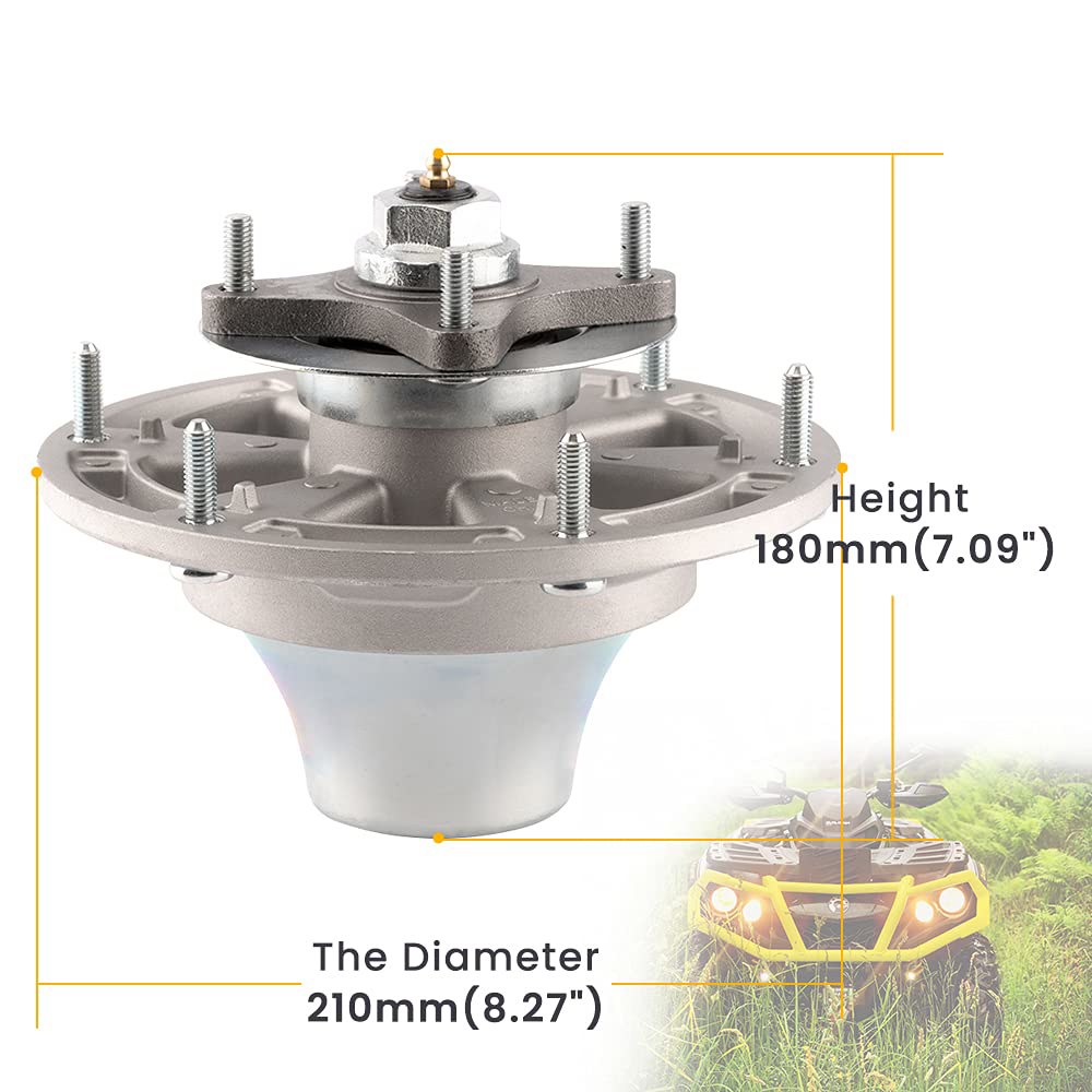 John Deere 777 797 997 Z 데크용 TCA51058 TCA25356 잔디깎이 트랙 어셈블리 TCA24881 스핀들 - 상세 이미지 2
