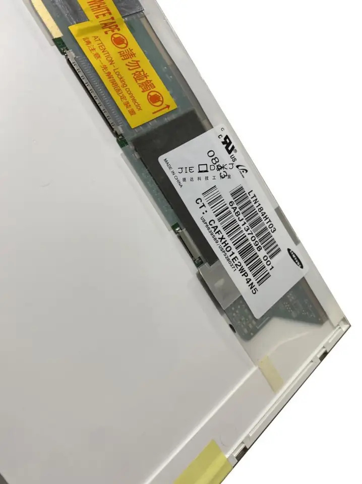 노트북 LCD 화면 LTN184HT03 N184H4-L04 LTN184HT01 점수 듀얼 램프