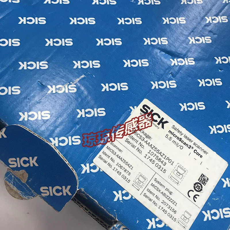 SICK 안전 레이저 스캐너 오리지널 MICS3-AAAZ55AZ1P01