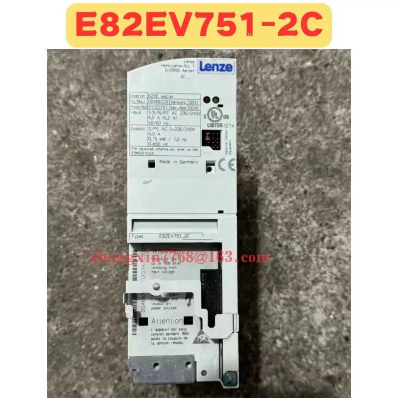 리퍼 주파수 변환기 E82EV751-2C 정상 기능 완료 E82EV751 2C