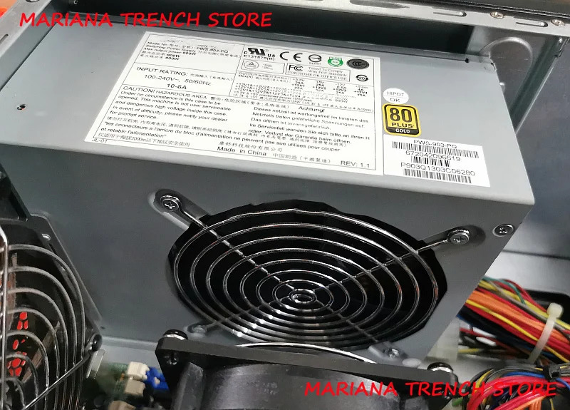 Supermicro 다출력 PS2 전원 공급 PWS-903-PQ 900W