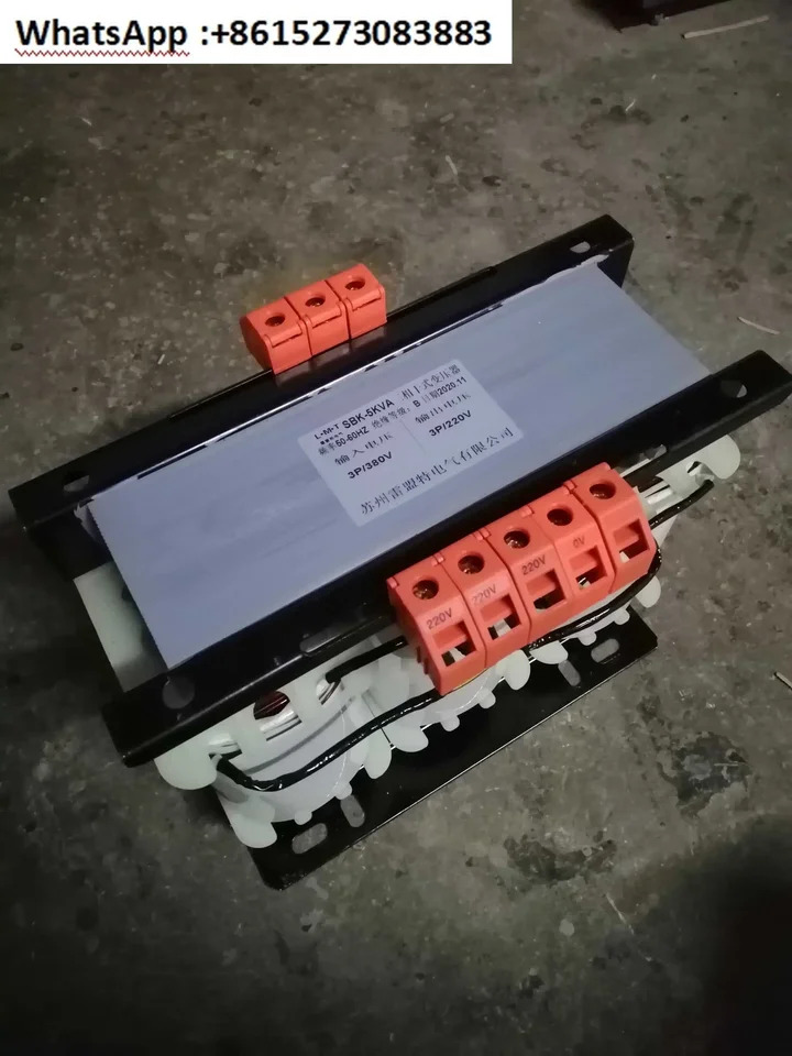 SBK-2500VA 3상건식 변압기 입력 380/출력 220V