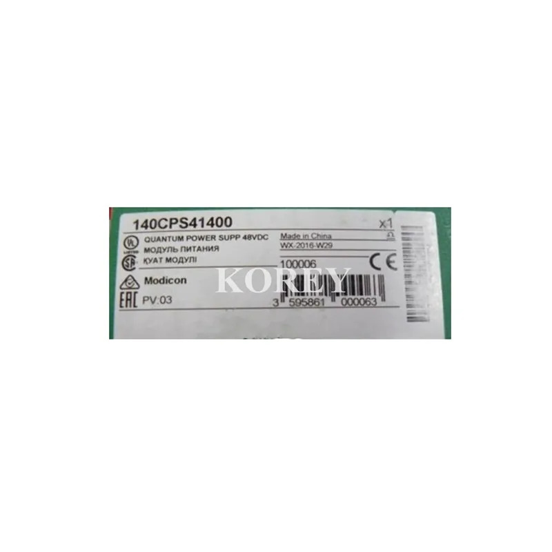 PLC 모듈 140 시리즈 140CPS22400 140CPS41400 140CPS42400 140CPS51100 140CPS52400 140DAO84000 신
