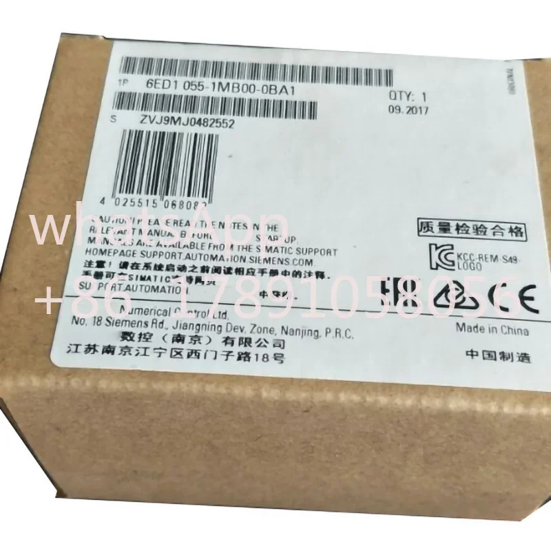 확장 모듈 6ED1055-1MB00-0BA2 DM8 12 24R 4 DI/4 DO 6ED1 055-1MB00-0BA2 6ED10551MB000BA2 포장