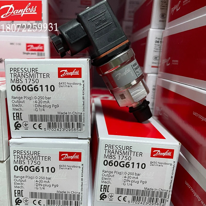 압력 트랜스미터 - Danfoss-060G5861 -1-9bar 압력센서
