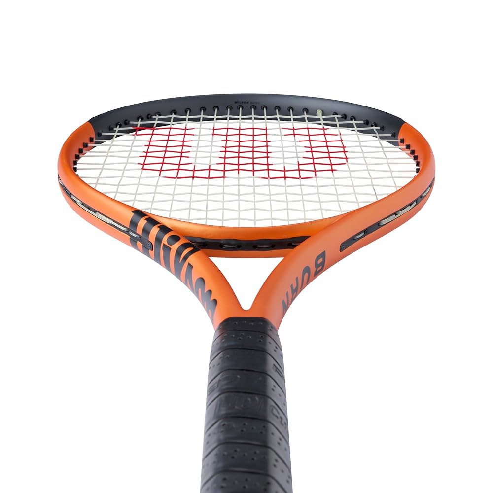 Wilson Burn V6 100LS 테니스 라켓 3.2cm(1-4 - 그립 1/8인치) 오렌지, 사이즈 - 상세 이미지 3