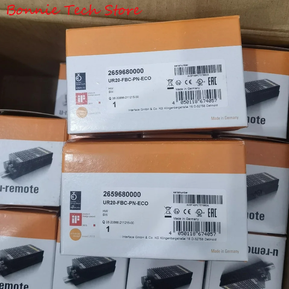 Weidmuller 원격 I/O 필드 커플러 IP20 PROFINET RT UR20-FBC-PN-ECO 2659680000