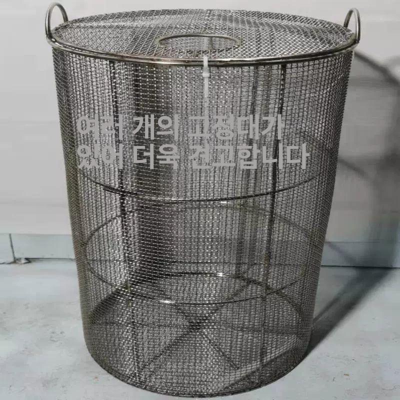 수중 펌프 커버 야외 수직 거름망 워터 필터 높이 지름 직경 연못 먼지방지 메쉬망 - 상세 이미지 2